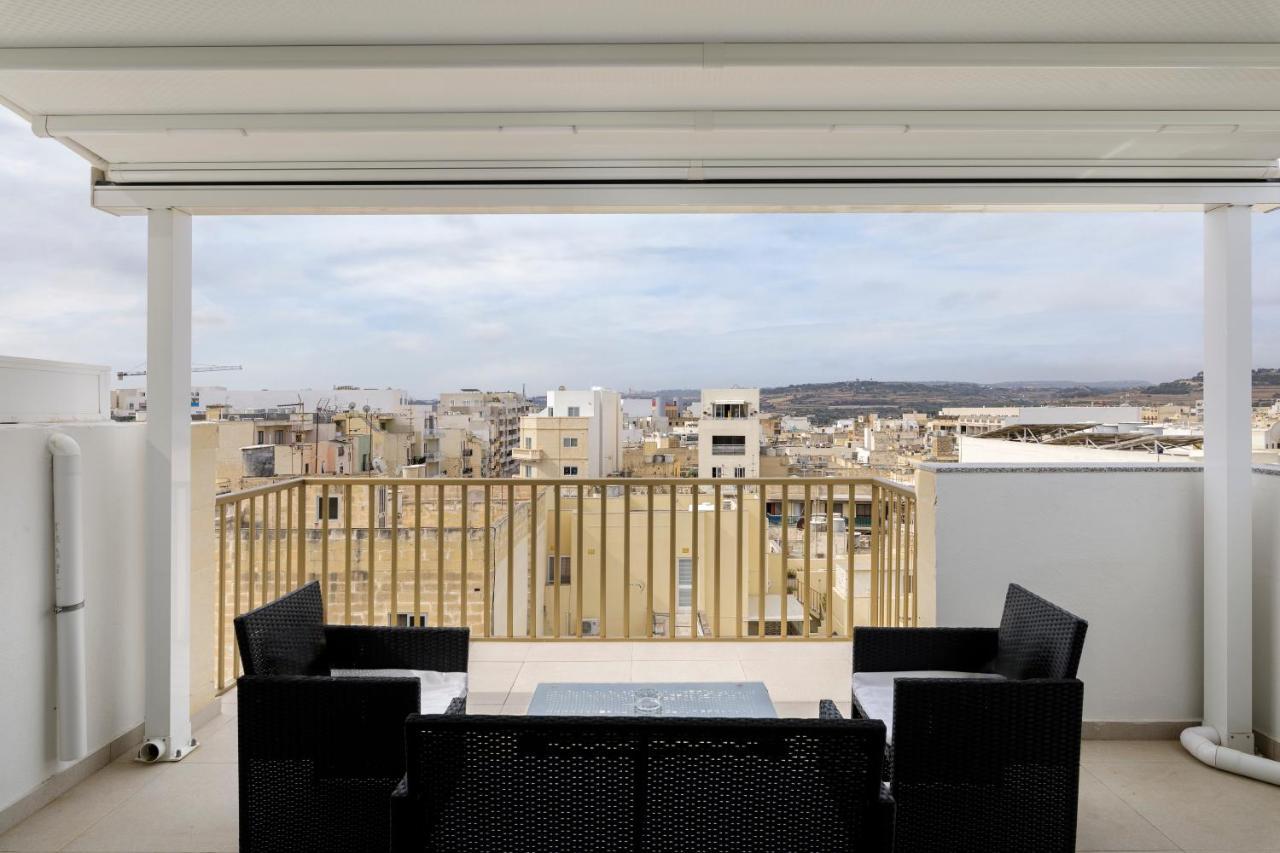 Hilltop Apartments - Stylish Comfort Living Close To The Sea, Bugibba St. Paul's Bay Exteriör bild